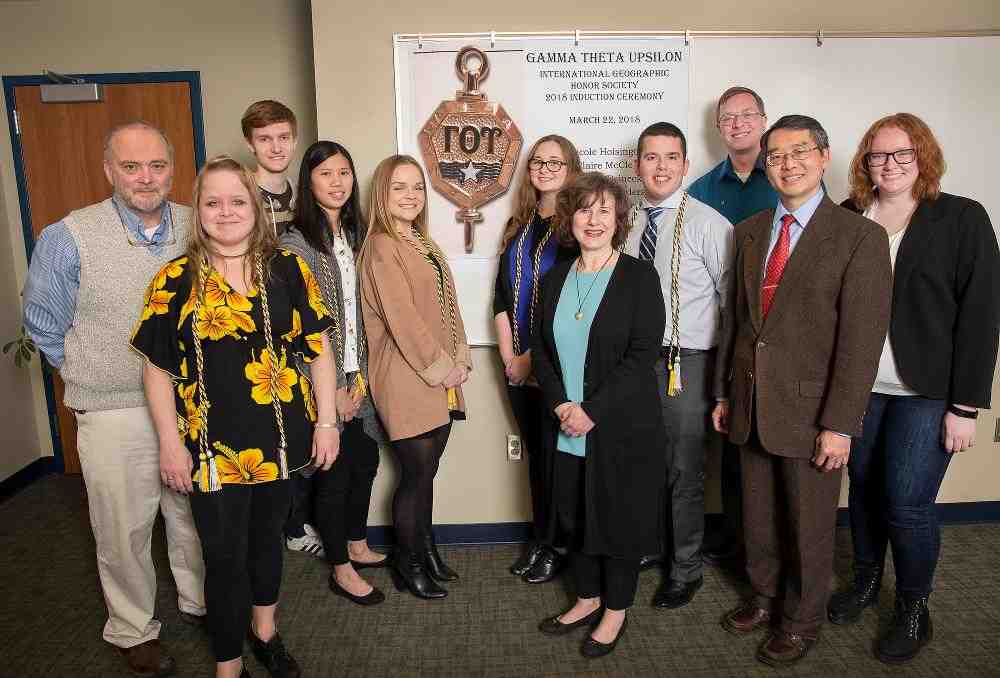 2018 International Geographic Honors Society,&nbsp; Gamma Theta Upsilon